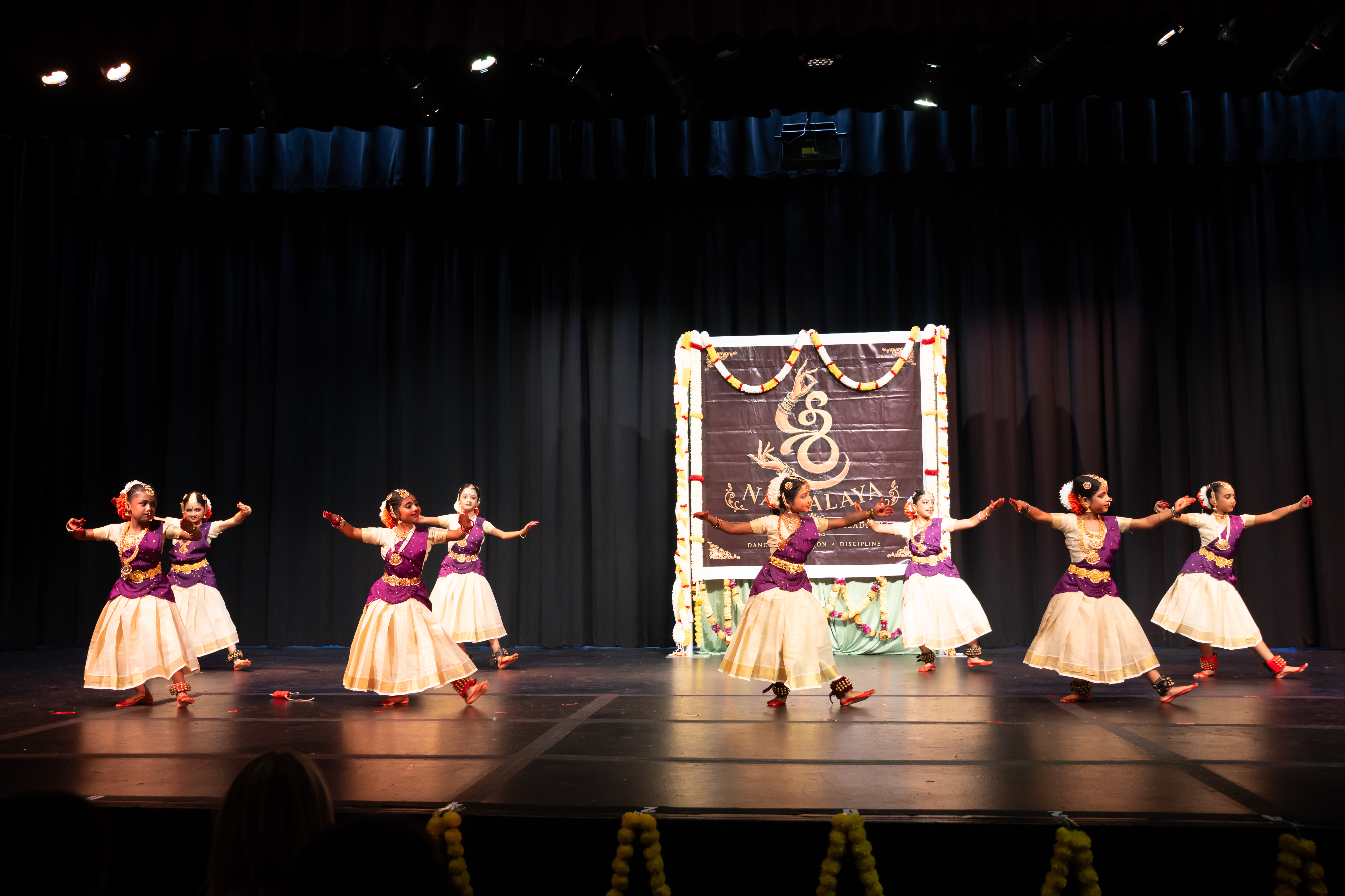 Kuchipudi dance class