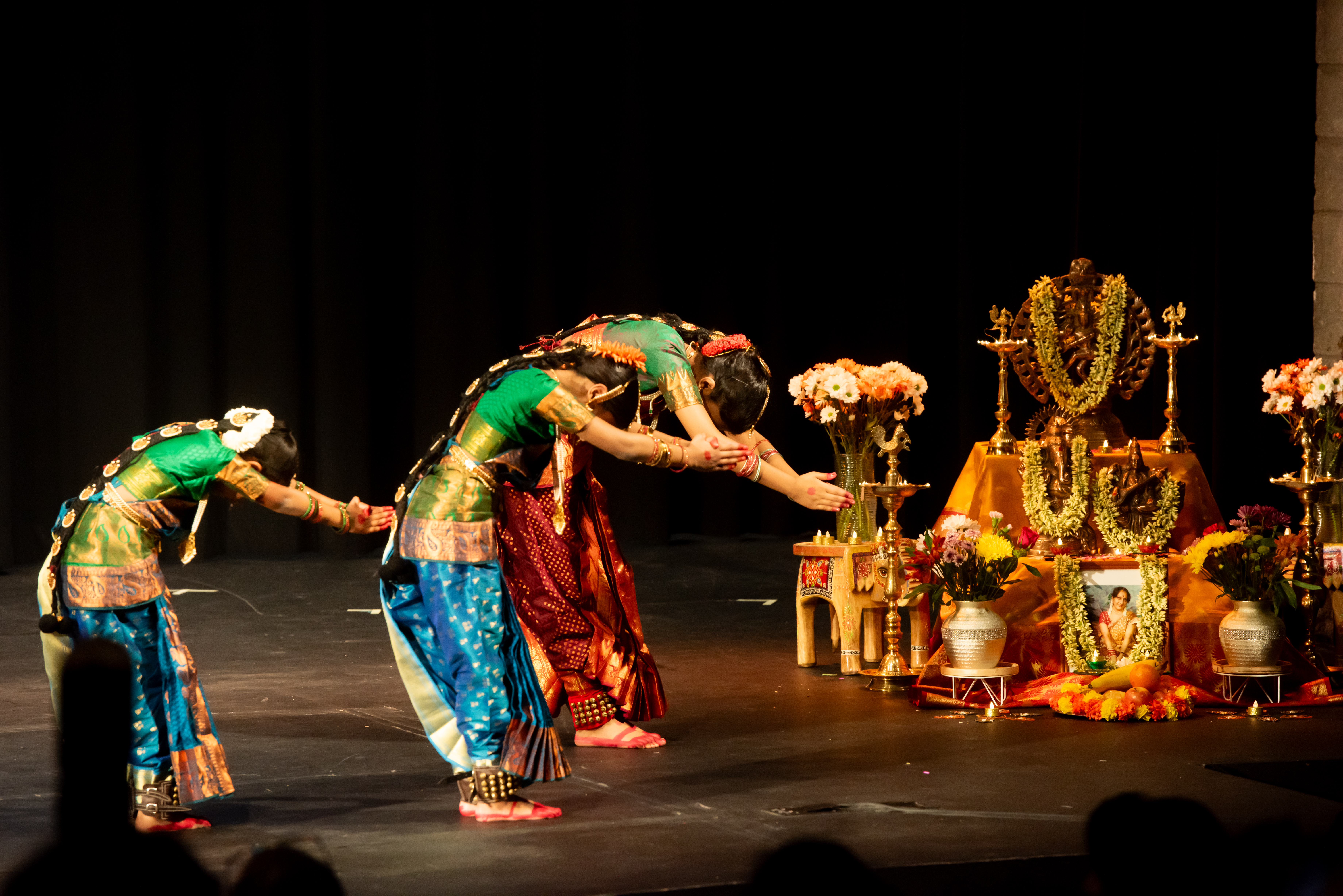 Students performing at the 2024 recital