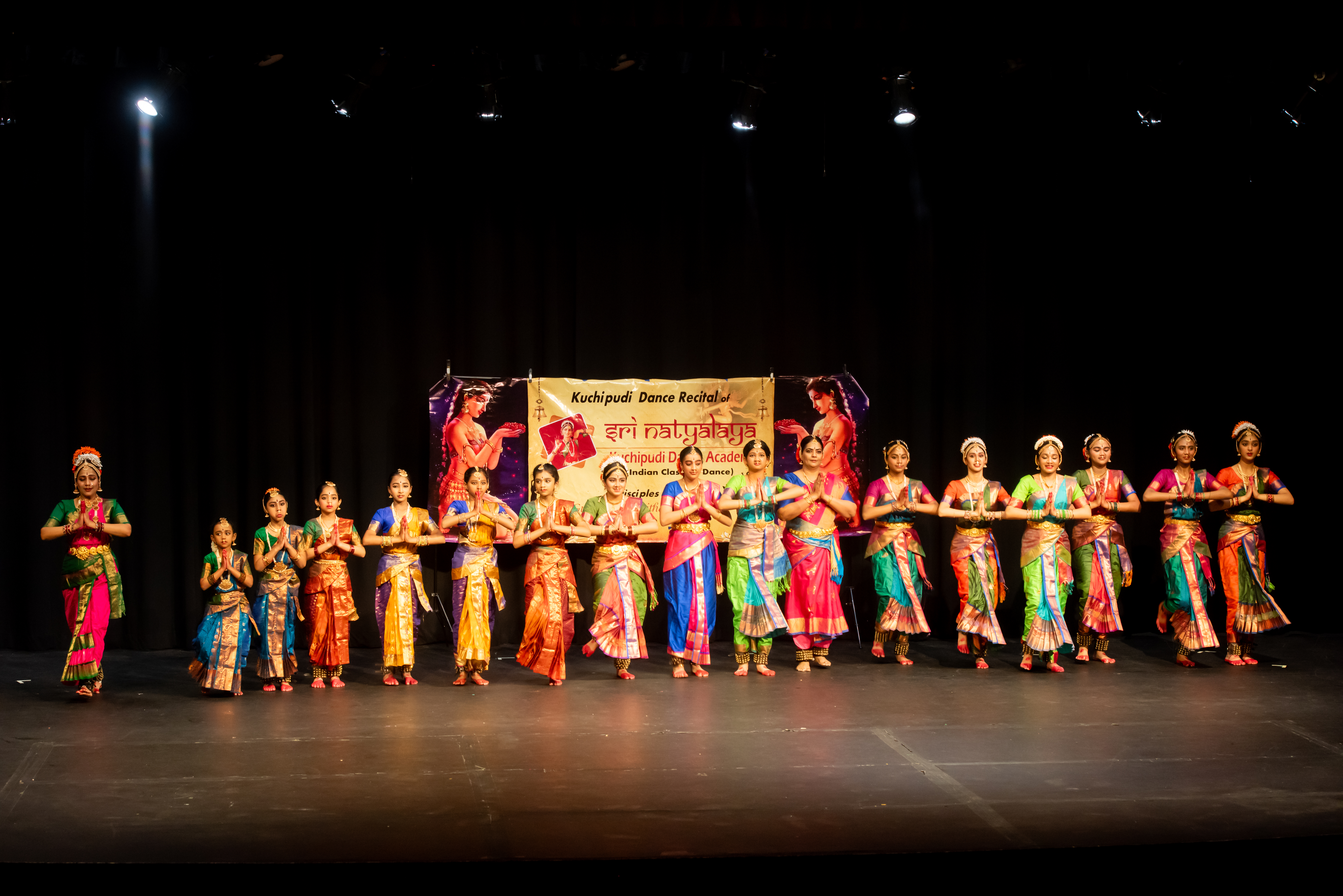 Students performing at the 2024 recital